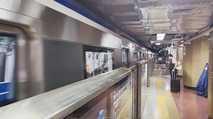 北京地铁2号线02014(T414)内环进东四十条站