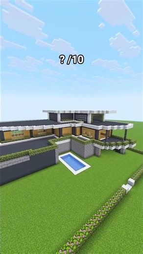 Minecraft Modern House Build 🔥 | Clean & Aesthetic Design #shorts