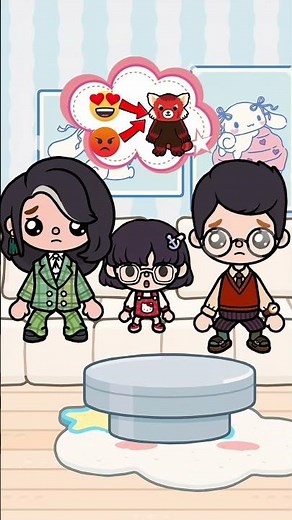 I'm a panda😱🐼🛑 #tocaboca #tocalifeworld #tocabocastory