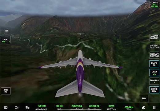 Short Landing ✈️🔥 #CapCut #เครื่องบิน #rfs #realflightsimulator #aviation #ฟีดดดシ @เเมวส้มมม🐈 @เเมวส้มมม🐈