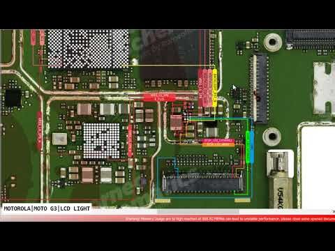 MotoRola Moto G3 XT1540 Lcd Light & Display Problem No Graphics Black Screen Hardware Solution