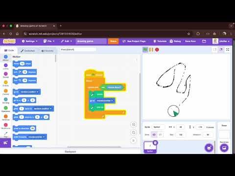 HOW TO MAKE A DRAW SYSTEM IN SCRATCH