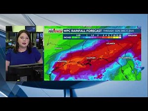 FIRST ALERT WX: With rain expected Monday, Taylor looks back at a very dry November (11/30)