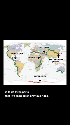 Ian Andersen on Instagram: "Getting close, what’s next? Fast facts: Downloadable packing checklist with hyperlinks in bio Key gear: tent, patch kit, cigs Total distance: ~11,000 miles (18,000 km) Total distance ridden: 10,724 miles (17,259 km) Currently in: Miryang, Korea"