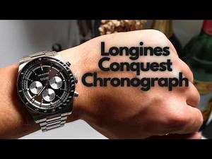 Longines Conquest Chronograph 'Panda' 42mm - Unboxing L3.835.4.52.6