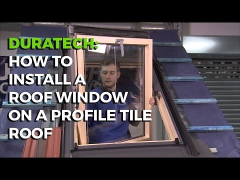 How To Install a Duratech Roof Window on a Profile Tile Roof | Roof Windows | JJ Roofing Supplies