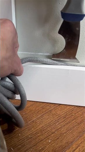 Tip of the! Using Backer Rod. #diyproject #trimtips #tipoftheday #paintertips #caulking #backerrod