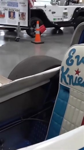 Get ready to relive your childhood with Evel Knievel's iconic rides! ��️✨
