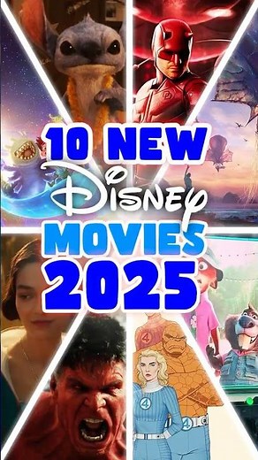 10 New Disney Movies in 2025 #top10