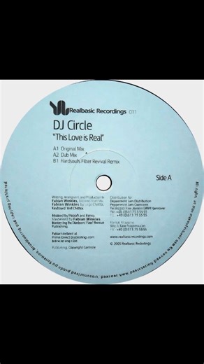 coastalgroovesss | RENDEZVOUS RHYTHMS: 257 ARTIST: DJ CIRCLE TITLE: THIS LOVE IS REAL (DUB MIX) EP: THIS LOVE IS REAL LABEL: REALBASIC RECORDINGS COUNTRY:... | Instagram