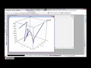 3D Line and Trajectory Plot in OriginPro