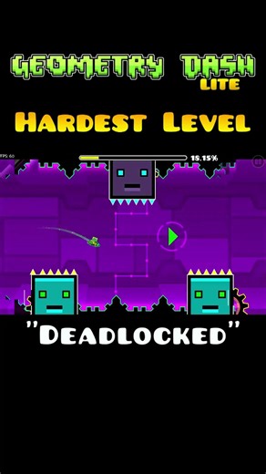 Geometry Dash Lite's Hardest lvl VS GD 💀🥀✌️