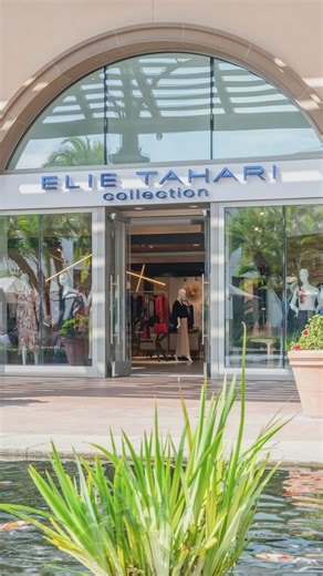 Tahari has a new place in the sun. Located near the Koi Pond, the new store reflects the brand’s modern sophistication and understated elegance. For more than 40 years, designer Elie Tahari’s keen understanding of fashion and design has ensured him a unique position in the luxury world. #fashionisland #elietahari #shopfashionisland #tahari | Fashion Island