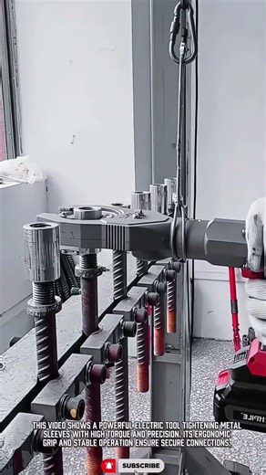 Automatic bolt tightening system for fast construction #shorts #construction #tools