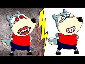 Wolfoo Zombies HELLOWEEN All Characters Horror Version ART #1