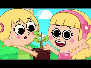 Let's Plant A Tree Song 🌳 | Nursery Rhymes For Kids By ‪@kidscamp‬