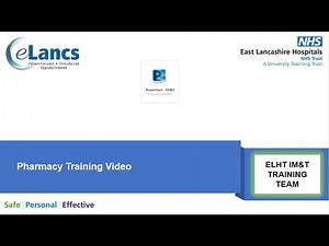 Pharmacy: MPTL (multi patient task list) configuration for outpatient dispensing.