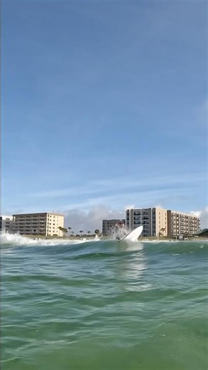 Catching a few waves with Da Boyz this morning on Okaloosa Island on Florida’s Emerald Coast #surf