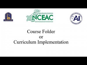 Preparation of Computing Course Folder or Course File as per the NCEAC