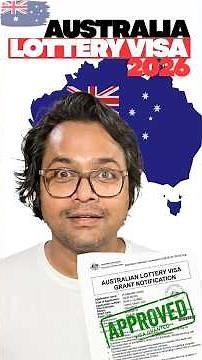Australia Lottery Visa apply online | Lottery visa | how to apply australia lottery visa