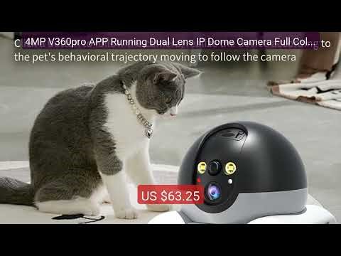 4MP V360pro APP Running Dual Lens IP Dome Camera Full Color AI Huma... — Top Rated 2026 | Buy Now!