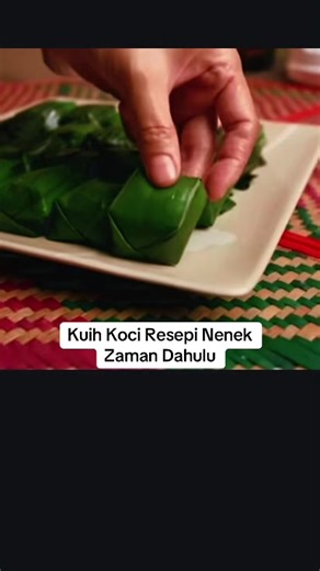 Resepi Kuih Koci Pulut Hitam Tradisional