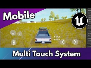 Mobile Button Multi Touch System Unreal Engine | Android & iOS Vehicle Button Multi Touch System