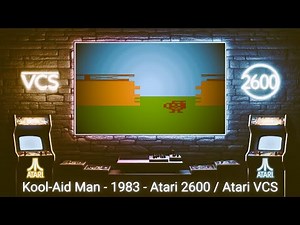 Kool-Aid Man - 1983 - Atari 2600 ( Atari VCS )