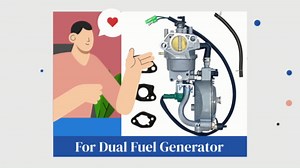 Amazon.com: Dual Tri Fuel Generator Carburetor LPG CNG Propane Conversion Kit Fits for 301cc 337cc 389cc 420cc 439cc 459cc GX340 GX390 188F 190F 5-8KW Generator Upgrade Parts : Automotive