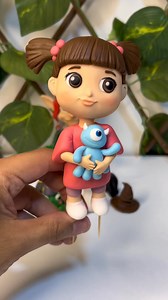 39K views · 691 reactions | Boo !! De monsters inc 勺Aprende a hacer esta linda figura paso a paso con porcelana fría 勺 867409745396961:49210:@fans destacados, parte 1 | Creando Con Fer | Facebook