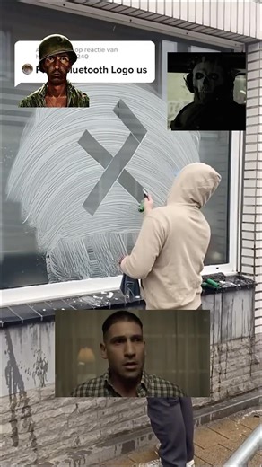 How to Draw Bluetooth logo on The Window #memes