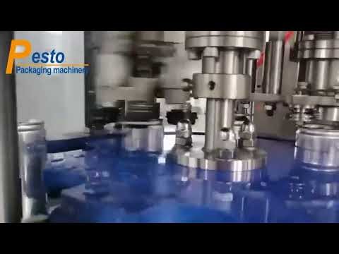 Small Beer Can Filling Machine | 2 in 1 Isobaric Can Filling and Seaming Machine 1000-2000bph