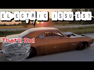 Midwest Drag Week Day 3 - 300 Miles with NO GAUGES (69 Camaro & Van!)