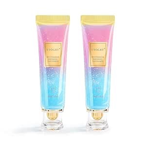 2Pcs Niacinamide Whitening Toothpaste, Anti-Cavity Fluoride-Free/Safe and Effective Whitening Toothpaste with Peach Flavor and Excellent Taste