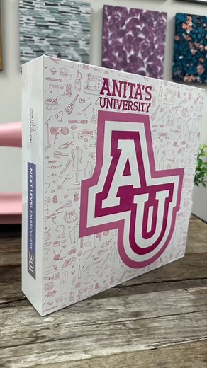 1.5K views · 12 reactions | Teaching you one of the many techniques that are in Anita University : Next Level Embroidery 301! Get this education course for 45% off until tomorrow night! #MachineEmbroidery #Embroidery #Diy #Diycrafts #Sewing #SmallBusiness | Anita Goodesign | Facebook