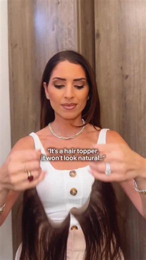 The Hairline Topper is the signature semi permanent solution that gives instant front coverage and a natural seamless blend. Made with 100 percent human hair and Swiss HD lace, it lays flat, feels weightless, and transforms your hair in seconds. Available in multiple lengths and colors. | Jewell Clip