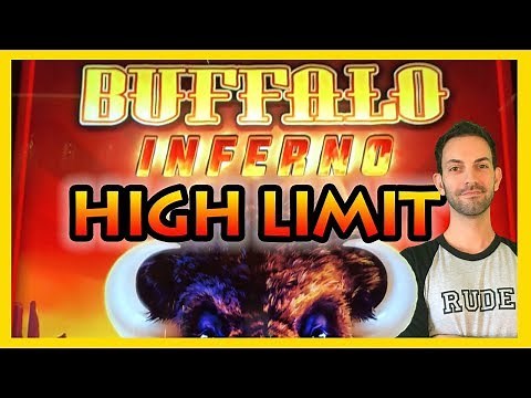 ➡NEW *HIGH LIMIT* BUFFALO Inferno Slot Machines ✦ Brian Christopher Slots
