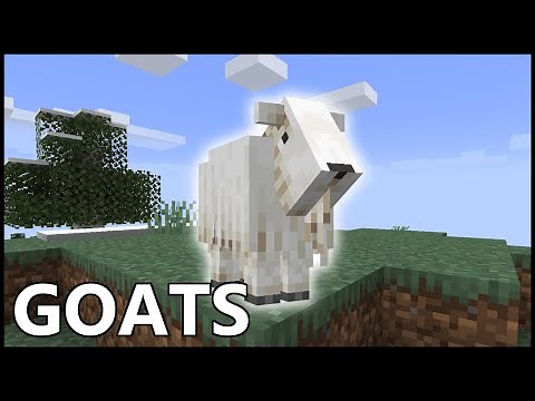 How To Get GOATS In MINECRAFT
