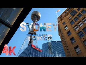 SYDNEY Tower Tour in Australia [ 4K, 30fps ]