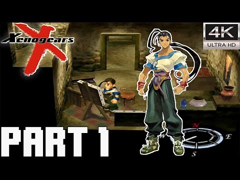 Xenogears 100% WALKTHROUGH 4K | FULL GAME | Part 1 - FEI - LAHAN - OMEN