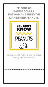 14K views · 624 reactions | Did you know the creator of Peanuts didn’t like the name of the comic strip? Learn about this and more by listening to the “You Don’t Know Peanuts” podcast now. | Snoopy | Facebook