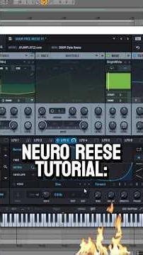 Serum 2 Reese Bass Tutorial (Neuro Bass Style) #sounddesign #serumpresets #musicproduction