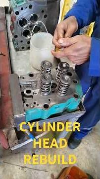 How To Cylinder Head Rebuild & Assembly Cummins KTA-50 | Part 2 – Step-by-Step Process