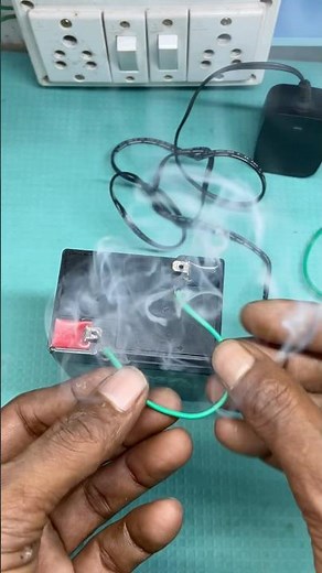 How to Charge 6 Volt Battery at Home #shortvideo #batterycharger #ytshorts #diy #experiment
