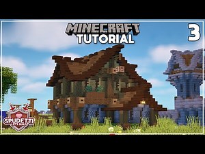 Minecraft: Medieval Tavern | Let's Build a Medieval Village - Ep3