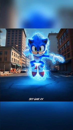 Sonic vs Giant Robot Story ✨ | Sonic The Hedgehog | Sonic 2 | Sonic ai #shorts #sonic