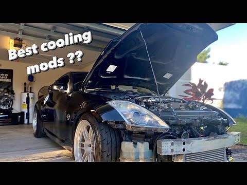 Mishimoto Race Fan & Koyo Radiator install | 350z/G35