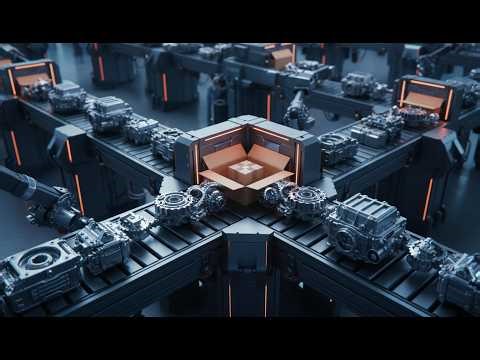 Automotive Parts Manufacturing Plant: Packaging Machine Process