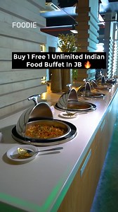 1-for-1 unlimited Indian food buffet in JB! 🔥 📍The Spice Kitchen ⏰11.30am-3.30pm (Monday-Friday) 💰 RM69 for 1 pax (with Buy 1 Free 1) | Johor Foodie