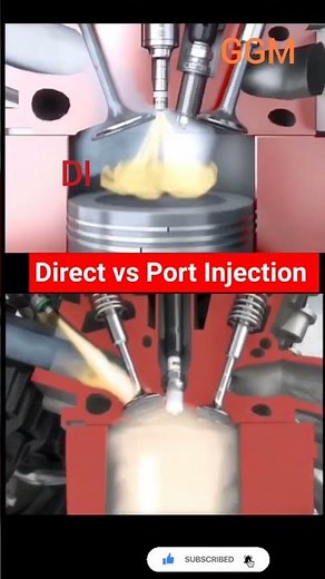 CLEAR DIFFERENCE BETWEEN DIRECT INJENCTION(DI)AND INDIRECT INJECTION(IDI)